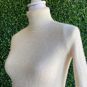 Ivory sweater dress